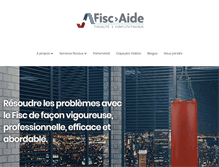 Tablet Screenshot of fisc-aide.com